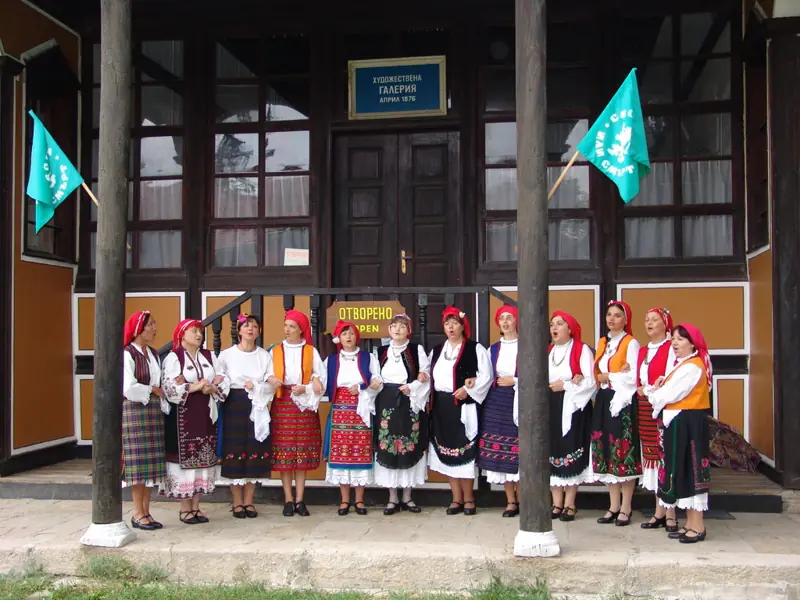 Folklórfesztivál, Koprivstica, Bulgária